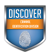 discover criminal identification system logo